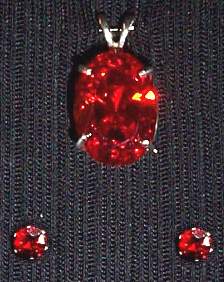 cubic zirconium, cz, pendant, crystal, flame, sterling silver, mount, tiffany, earrings, swarovski crystal