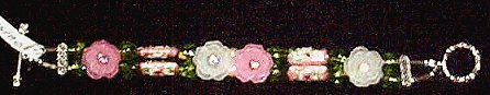 necklace, handmade, custom jewelry, bracelet, earrings, pendant, cultured pearls, bavarian crystals, silvertone, cloisonne, swarovski crystals, flowers, toggle closure, enameled beads