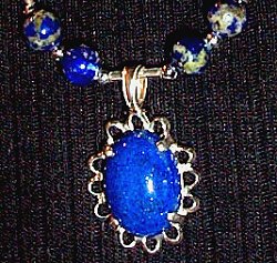 necklace, handmade, custom jewelry, bracelet, earrings, pendant, blue lapis, golden pyrite, czech tube, seed beads, sterling silver, magnetic closure