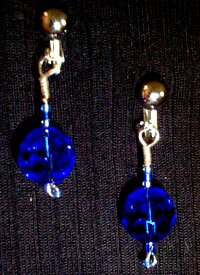 genuine, gemstones, midnight blue, necklace, sterling silver, blue spinel, sterling silver, mount, bavarian crystals,silvertone pendant, magnetic closure
