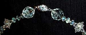 necklace, handmade, custom jewelry, bracelet, earrings, pendant, sterling, silver, swarovski crystal, bavarian arourabourealis crystals, diamond, cubic zirconium, clasp