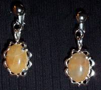 necklace, handmade, custom jewelry, earrings, jasper, oval, flat, pendant, sterling silver, mount, toggle closure